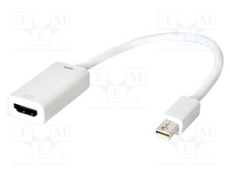 Cable; DisplayPort 1.2; mini DisplayPort plug,HDMI socket