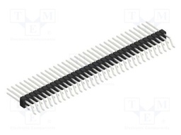 Connector: pin strips; pin header; male; PIN: 68; 2.54mm; SMT; 2x34