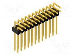 Connector: pin strips; pin header; male; PIN: 24; 2.54mm; THT; 2x12