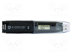 Data Logger, USB Temperature, Humidity & Dew Point, 2 Channels, 16382, EL-21CFR Series