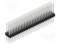 Connector: pin strips; pin header; male; PIN: 58; 1.27mm; THT; 2x29