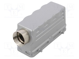 Enclosure: for HDC connectors; C146; size E16; for cable; angled