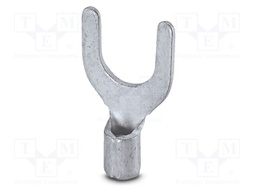 Non-insulated; Body: silver; Tip: fork