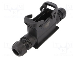 Enclosure: for rectangular connectors; Han Eco B; size 24B; M40