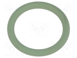 O-ring gasket; FPM; D: 1.5mm; Øint: 10mm; PG7; green; -40÷200°C
