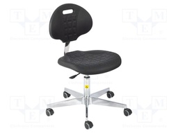 Chair; ESD; Seat dim: 470x440mm; Back dim: 420x320mm; 460÷590mm