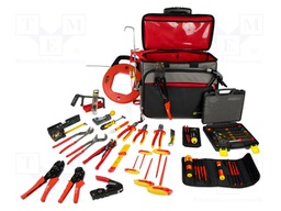Kit: for installation cables; for electricians