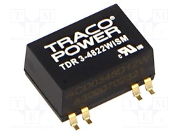 Converter: DC/DC; 3W; Uin: 18÷75V; Uout: 12VDC; Uout2: -12VDC; SMD