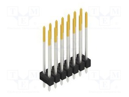 Connector: pin strips; pin header; male; PIN: 14; 2.54mm; THT; 2x7