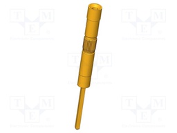 Connector; Contact plating: gold-plated; Contacts: brass; KT-254