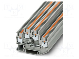 Splice terminal: rail; PA; L: 45.8mm; terminals: 4; W: 5.2mm; H: 68mm