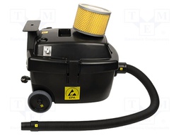 Vacuum cleaner; ESD; 12l; Application: cleanroom; IEC 61340-5-1
