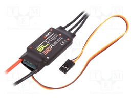 RC accessories: ESC; BLHELI; 7.4÷14.8VDC; 52x26mm; 28g; Ioper:30A