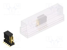 Connector: pin strips; pin header; male; PIN: 10; 2.54mm; SMT; 2x5