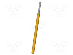 Test needle; Operational spring compression: 4mm; 8A; Ø: 1.3mm