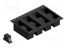 Connector: pin strips; pin header; male; PIN: 12; 2.54mm; SMT; 2x6