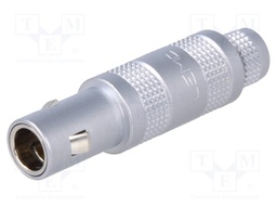 Connector: coaxial; Series: 00; plug; male; soldering; for cable