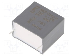 Capacitor: polypropylene; DC-Link; 15uF; ESR: 6.4mΩ; THT; ±10%
