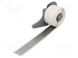 Tape; 25.4mm; 15.24m; grey; self-adhesive; -40÷82°C