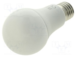 LED lamp; neutral white; E27; 230VAC; 1260lm; 12W; 200°; 3600K