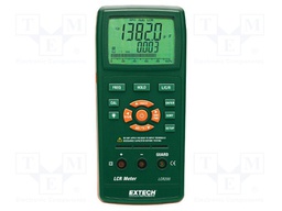 LCR meter; LCD (66,8x52,8),with a backlit; 193x88x41mm; 385g