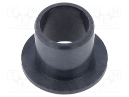 Bearing: sleeve bearing; with flange; Øout: 10mm; Øint: 8mm; L: 10mm
