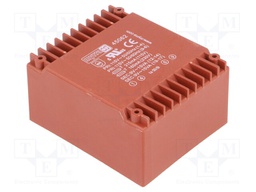 Transformer: encapsulated; 30VA; 115/230VAC; 9V; 9V; 1667mA; 1667mA