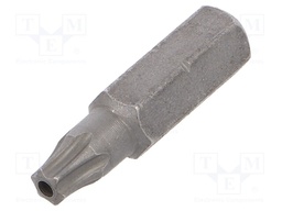 Screwdriver bit; Torx® with protection; T20H; Overall len: 25mm