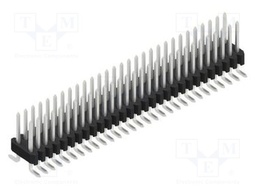Connector: pin strips; pin header; male; PIN: 58; 1.27mm; SMT; 2x29