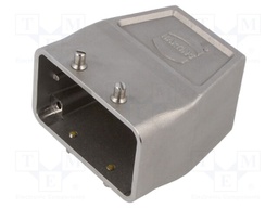 Enclosure: for HDC connectors; Han-INOX®; size 10B; for cable