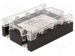 Relay: solid state; Ucntrl: 12÷32VDC; 75A; 48÷480VAC; 3-phase