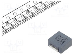 Inductor: wire; SMD; 2.2uH; ±20%; 8.8x8.4x3.8mm
