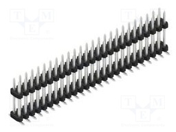 Connector: pin strips; pin header; male; PIN: 50; 2mm; SMT; 2x25