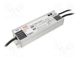 Power supply: switched-mode; LED; 186W; 20VDC; 17÷22VDC; 4.65÷9.3A