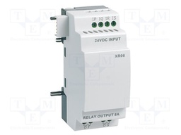 Module: extension; IN: 4; OUT: 2; 12VDC; OUT 1: relay; Millenium 3