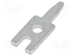 Solder lug; THT; brass; tinned