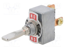Switch: toggle; Pos: 3; SPDT; ON-OFF-ON; 50A/12VDC; Leads: screw