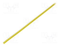 Heat shrink sleeve; glueless; 2: 1; 1.6mm; L: 1m; yellow-green