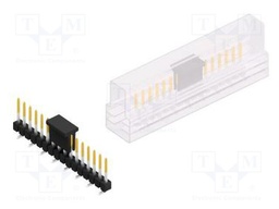 Connector: pin strips; pin header; male; PIN: 16; 2.54mm; SMT; 1x16
