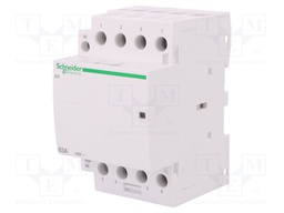 Contactor: 4-pole installation; NO x4; 24VAC; 63A; DIN; ICT; W: 54mm