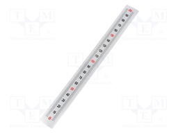 Ruler; figures vertically arranged,self-adhesive; W: 11mm