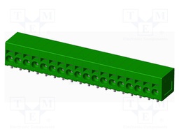 Connector: PCB terminal block; terminal; Plating: tinned; on PCBs