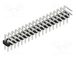 Connector: pin strips; pin header; male; PIN: 36; 2mm; THT; 2x18