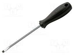 Screwdriver; slot; 4,0x0,8mm; 605CR; Blade length: 125mm