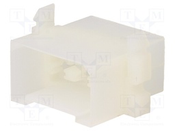 Terminals cover; male; for push-on 6.3mm connectors with lock