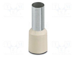 Tip: bootlace ferrule; insulated; copper; 16mm2; Bit len: 12mm