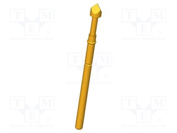 Test needle; Operational spring compression: 4mm; 5A; Ø: 2.5mm