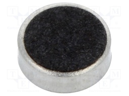 Sound transducer: microphone; 0.5mA; Ø6x2.2mm; 2÷10V; SNR: 55dB