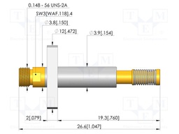 Test needle