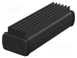 Enclosure: with panel; with heatsink; ALUBOS 600; X: 57mm; Y: 150mm
